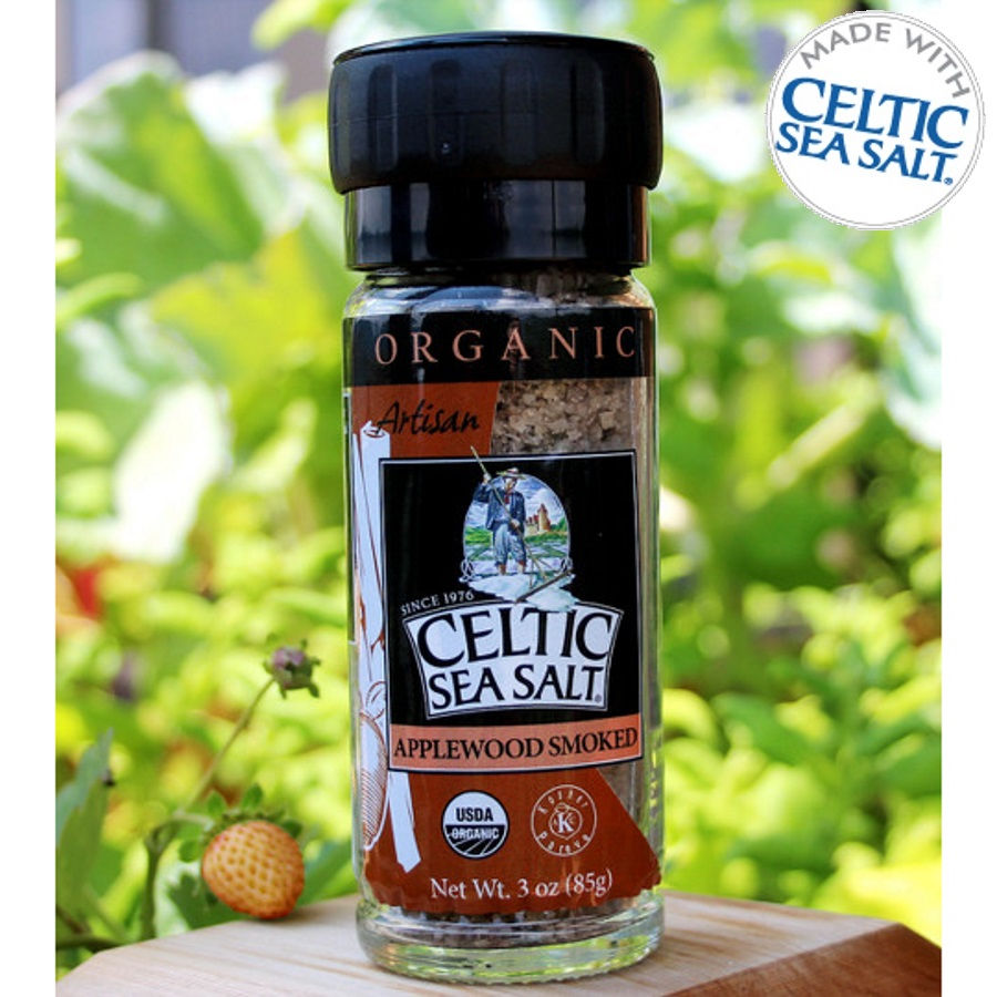 Organic Smoked Applewood Seasoned Celtic Sea Salt® Blend