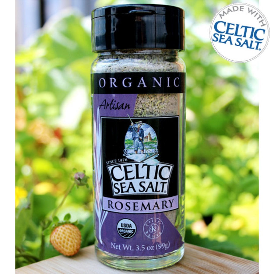 Organic Rosemary Seasoned Celtic Sea Salt® Blend