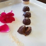 Chocolate Almond Bites with Pink Celtic Sea Salt