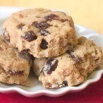 Toasted Almond Cherry Scones with Stevia