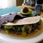 Tuna Mango Tacos